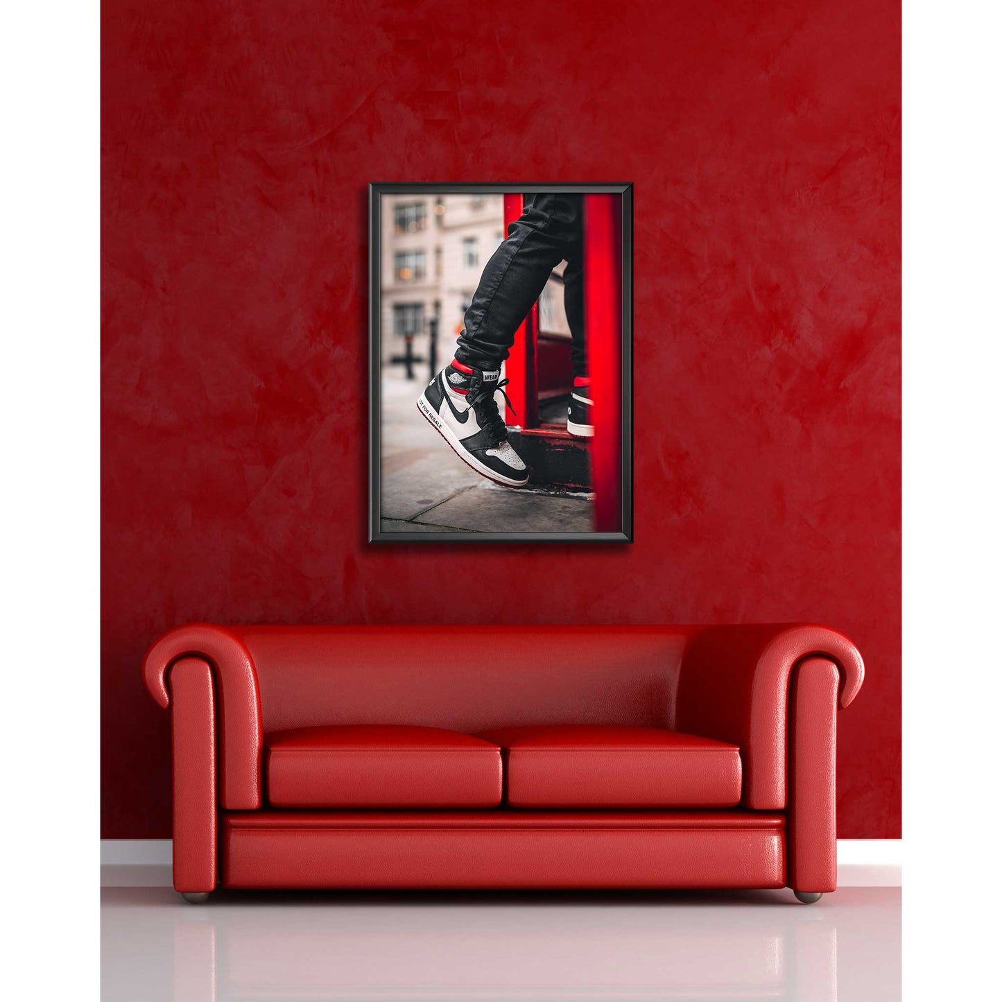 Room Image of Air Jordan 1 High Not For Resale Sneaker Poster