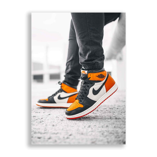 Image of Air Jordan 1 High SBB Sneaker Poster