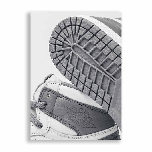 Image of Air Jordan 1 High Stealth Sneaker Poster