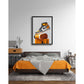 Room Image of Air Jordan 1 High Taxi Sneaker Poster