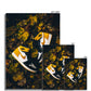 Size Guide Image of Air Jordan 1 High Yellow Ochre Sneaker Poster