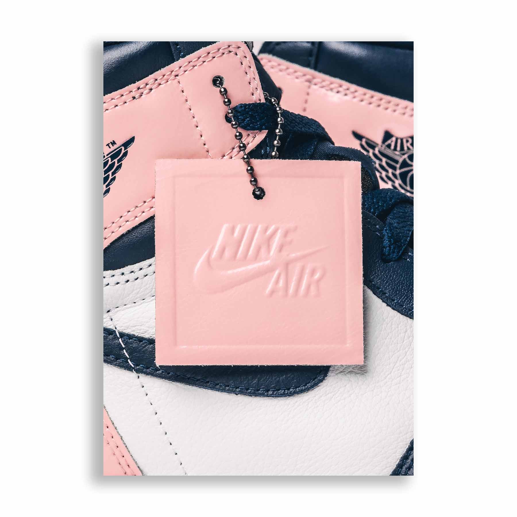 Image of Air Jordan 1 high Bubblegum Sneaker Poster