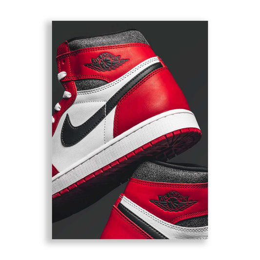 Image of Air Jordan 1 High Lost And Found Sneaker Poster