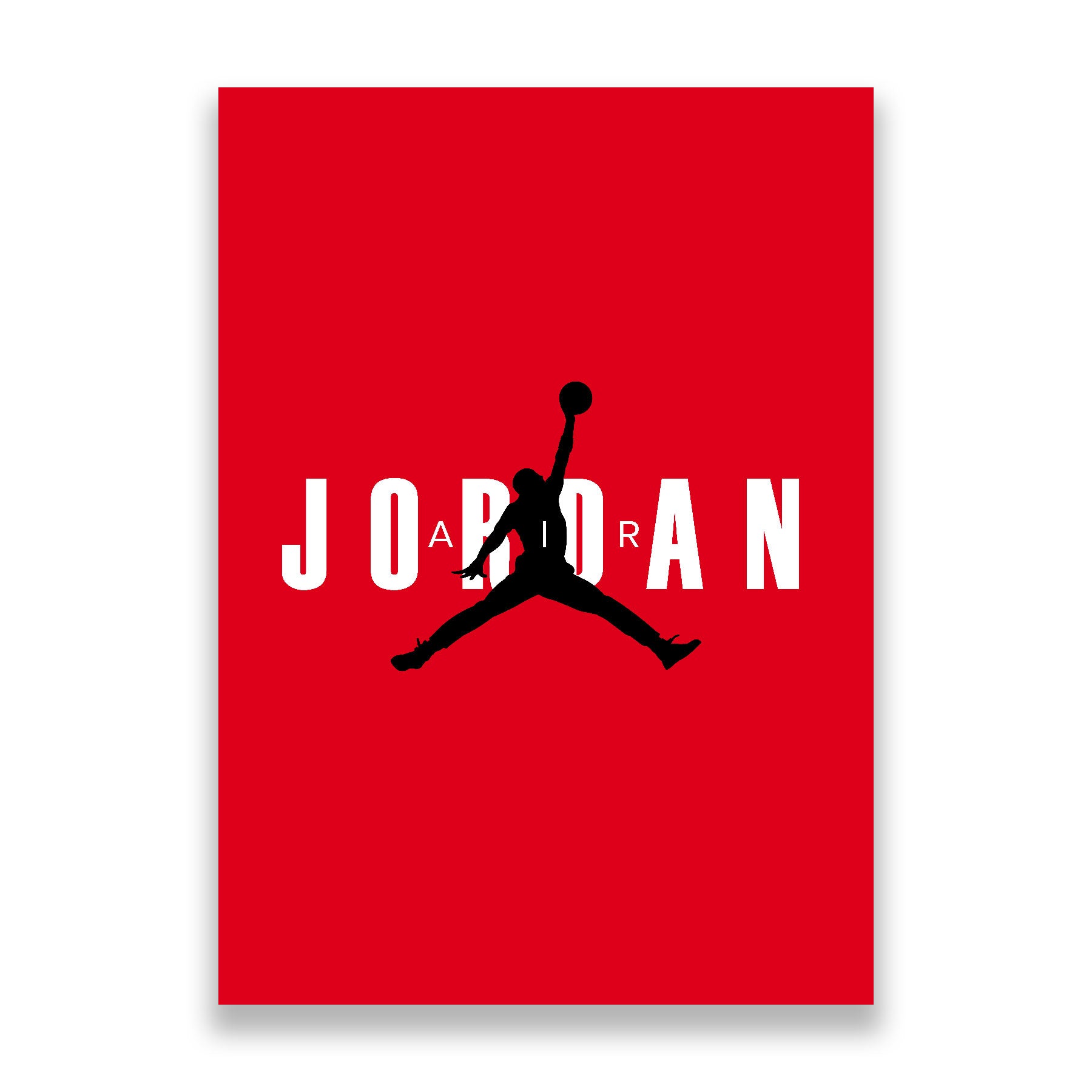 Image of Air Jordan logo Poster