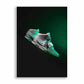 Image of Nike Air Yeezy 2 Pure Platinum Sneaker Poster