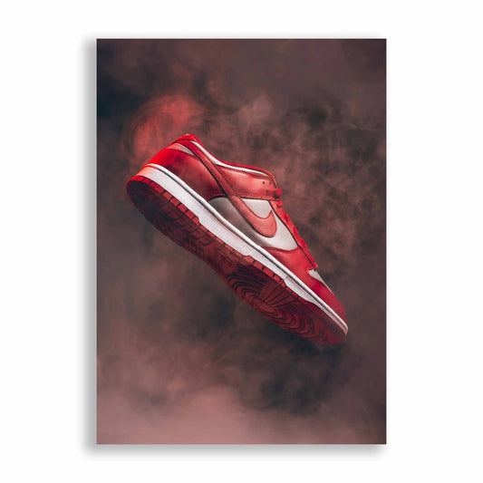 Image of Nike Dunk Low UNLV Sneaker Poster