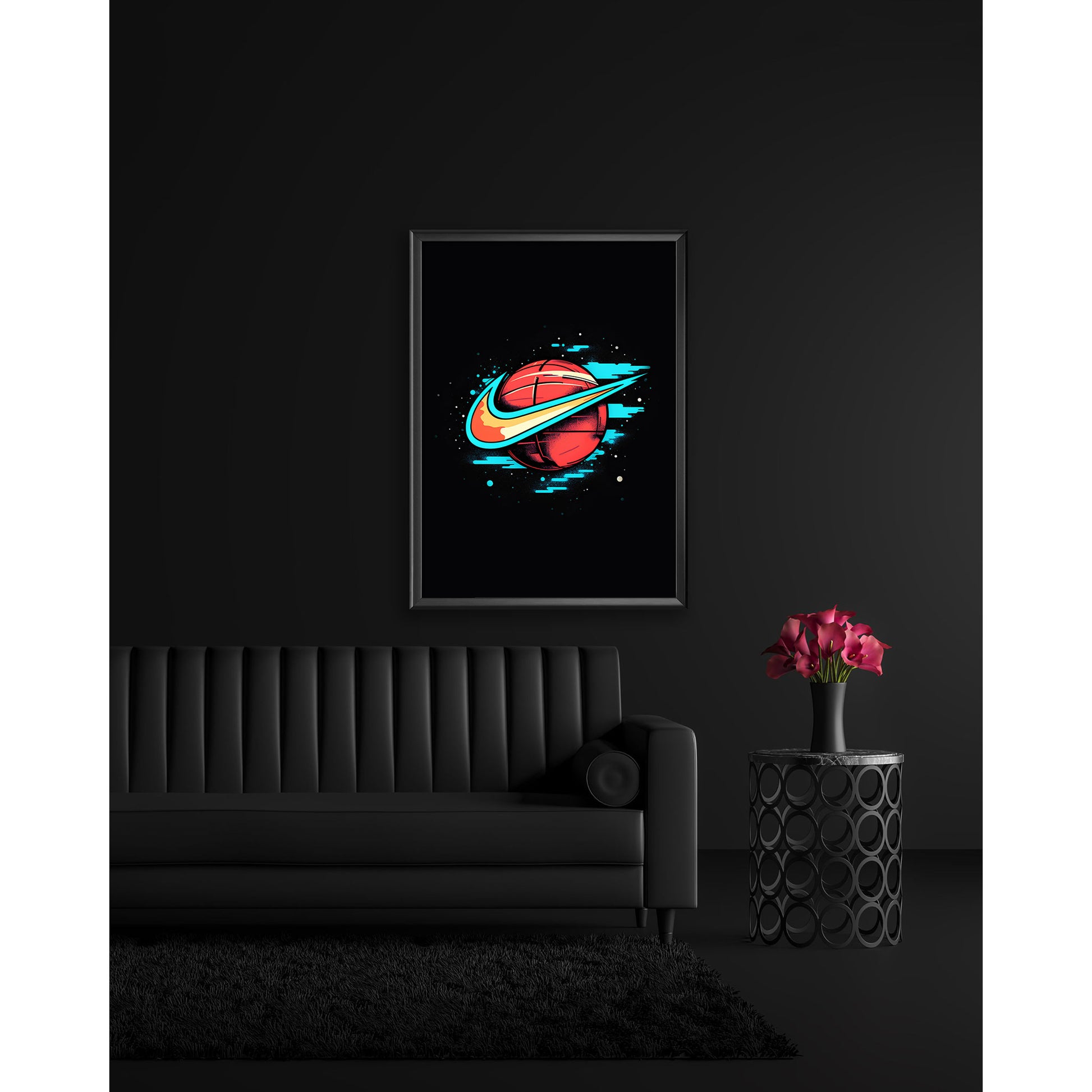 Image of Nike Swoosh Space Poster