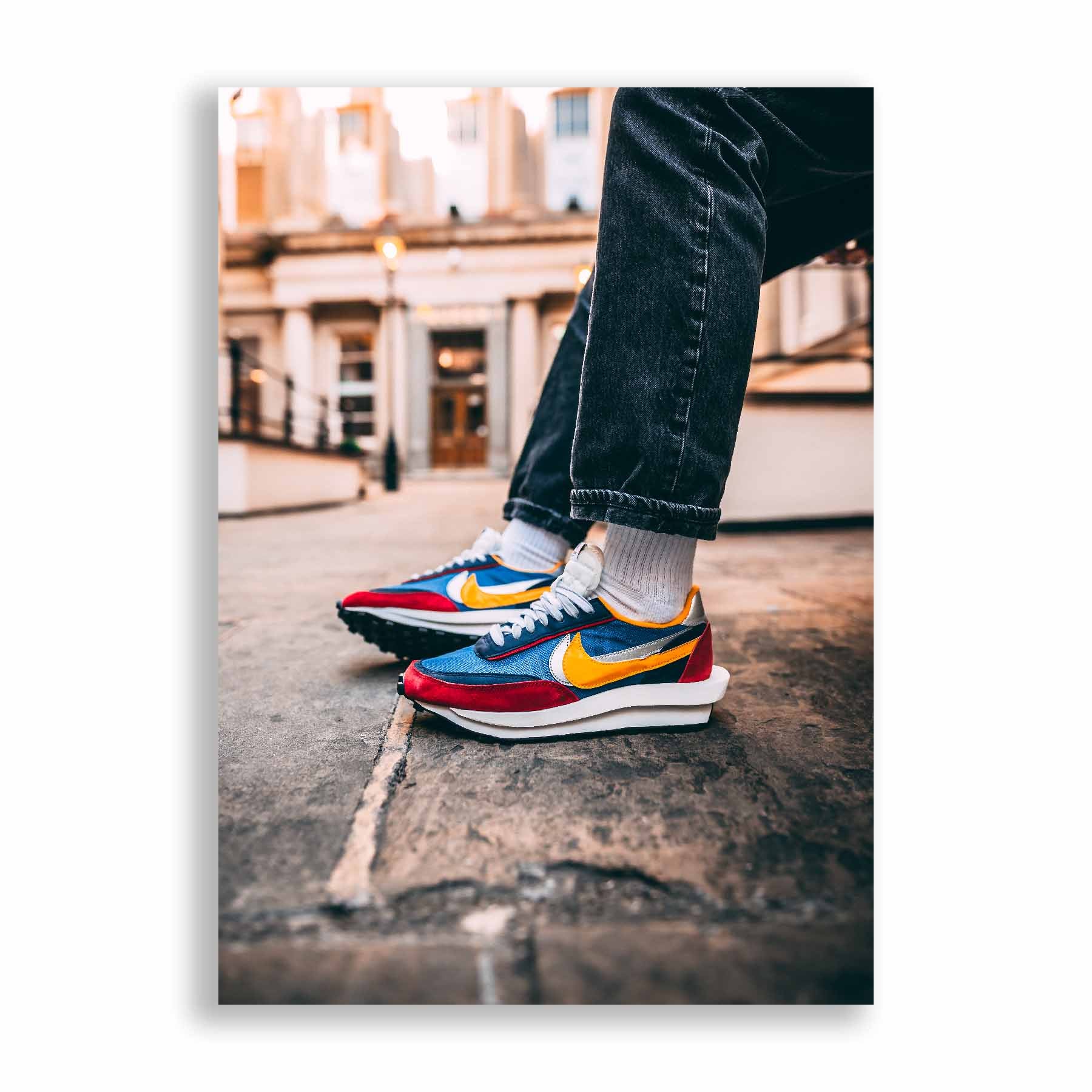 Image of Nike x Sacai Waffle Sneaker Poster