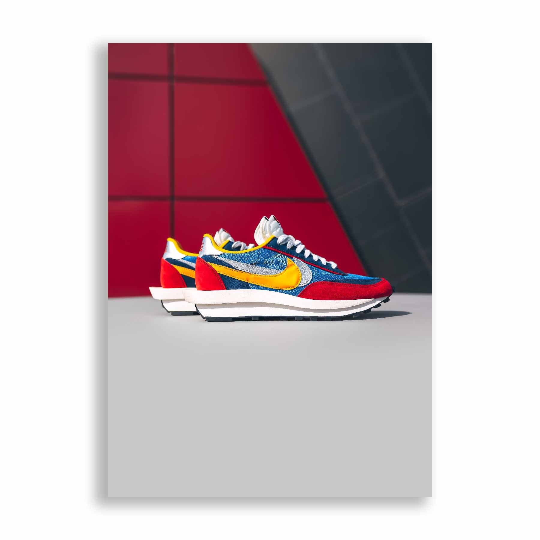 Image of Nike x Sacai Waffle Sneaker Poster