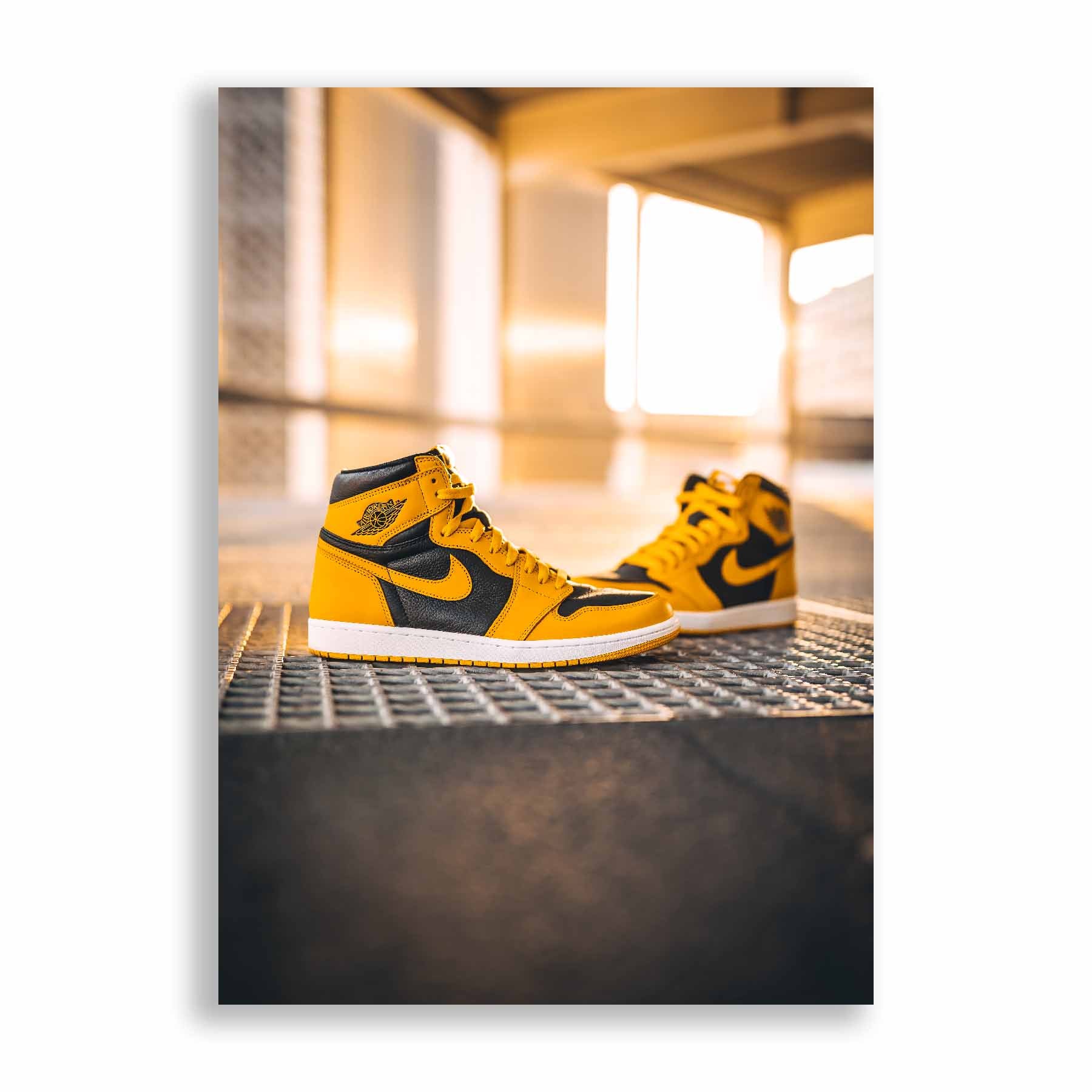 Image of Air Jordan 1 High Pollen Sneaker Poster